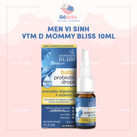 MEN VI SINH  - VTM D MOMMY BLISS 10ML