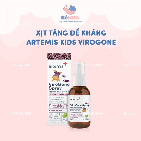 XỊT TĂNG ĐỀ KHÁNG ARTEMIS KIDS VIROGONE