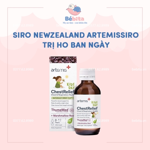 SIRO NEWZEALAND ARTEMISSIRO TRỊ HO BAN NGÀY