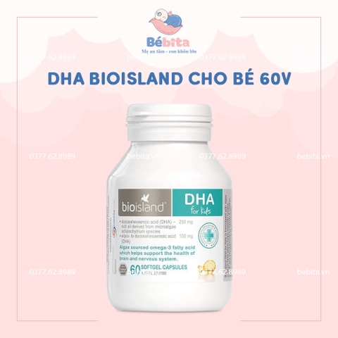 DHA BIOISLAND CHO BÉ 60V