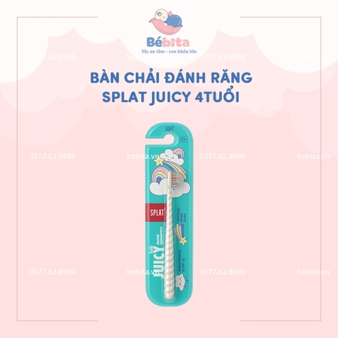 BÀN CHẢI ĐÁNH RĂNG SPLAT JUICY 4 TUỔI