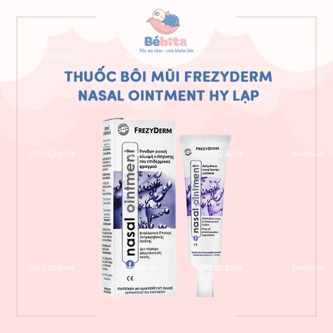 THUỐC BÔI MŨI FREZYDERM NASAL OINTMENT HY LẠP