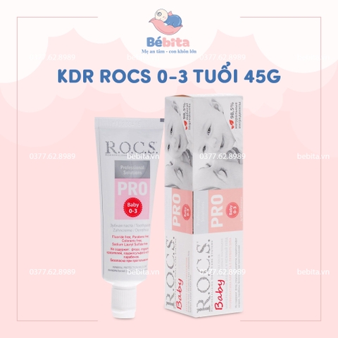 KDR ROCS 0-3 TUỔI 45G