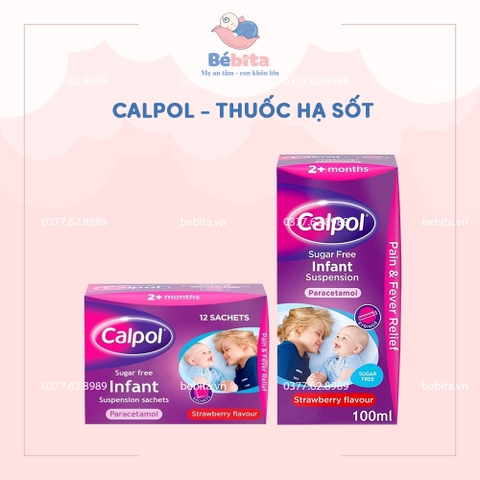 CALPOL - THUỐC HẠ SỐT