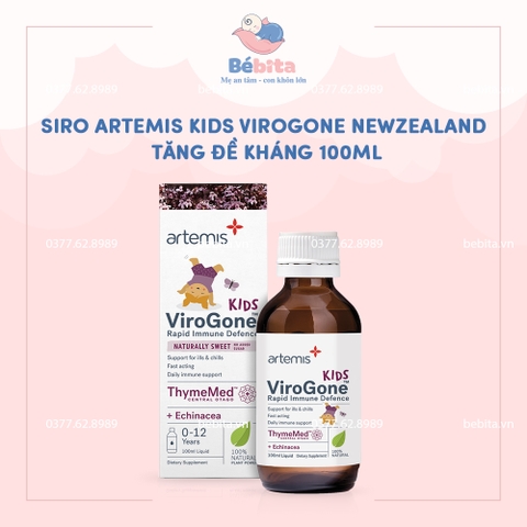 SIRO ARTEMIS KIDS VIROGONE NEWZEALAND TĂNG ĐỀ KHÁNG 100ML