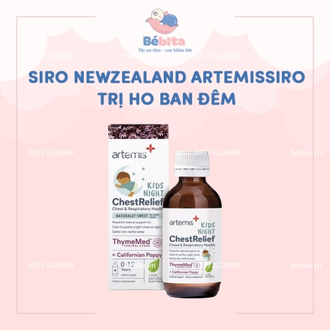 SIRO NEWZEALAND ARTEMISSIRO TR.Ị HO BAN ĐÊM