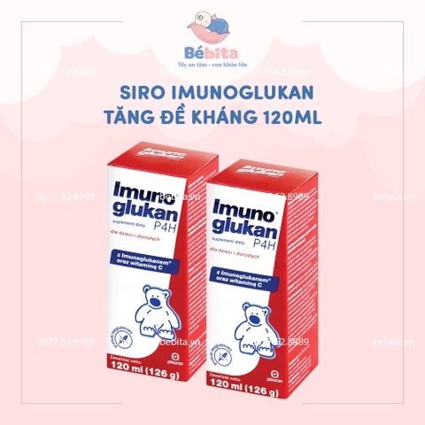 SIRO IMUNOGLUKAN TĂNG ĐỀ KHÁNG 120ML