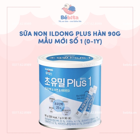 SỮA NON ILDONG PLUS HÀN 90G MẪU MỚI SỐ 1 (0-1Y)