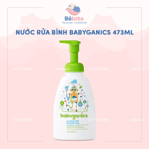 NƯỚC RỬA BÌNH BABYGANICS 473ML