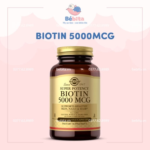 BIOTIN 5000MCG