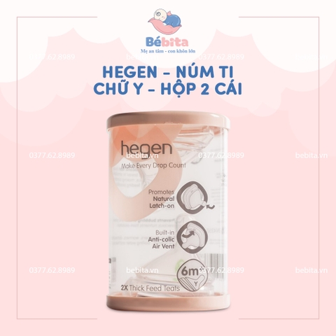 HEGEN - NÚM TI - CHỮ Y - HỘP 2 CÁI