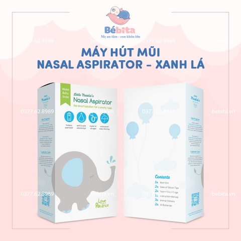 MÁY HÚT MŨI NASAL ASPIRATOR - XANH LÁ