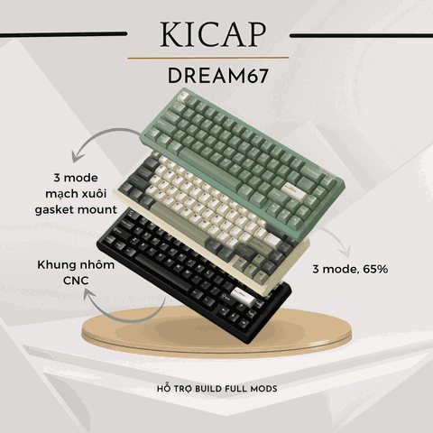 Bàn phím cơ KIT Dream67
