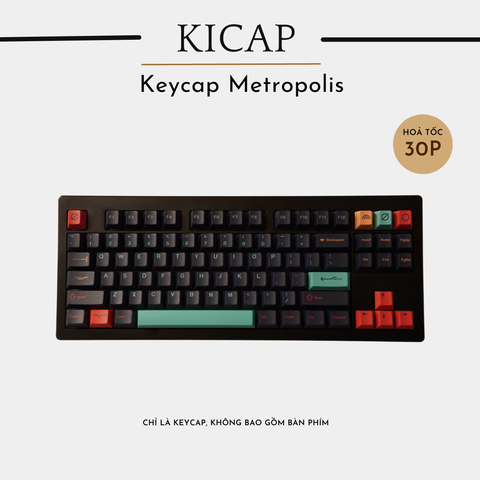 Bộ keycap Metropolis