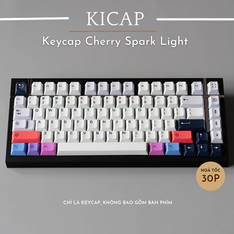 Bộ keycap Cherry Spark Light / Dark