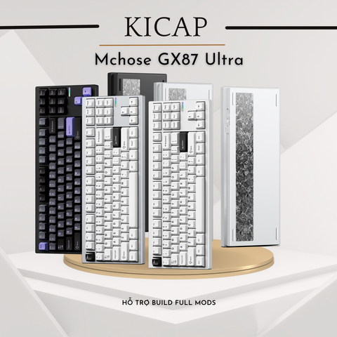 Bàn phím cơ Mchose GX87 Catch Ball QMK/VIA
