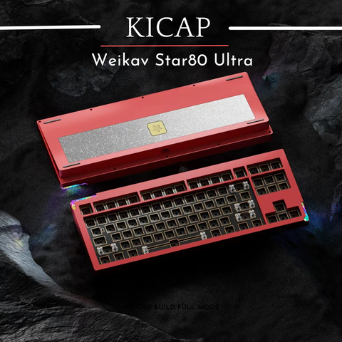Bàn phím cơ Weikav Stars80 Ultra - Only KIT