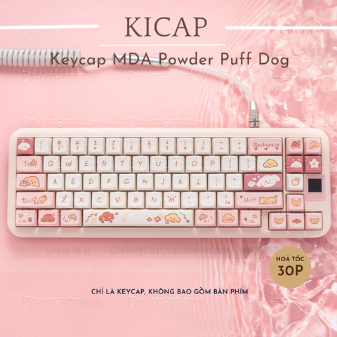 Keycap MDA Powder Puff Dog