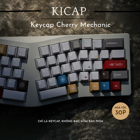 Bộ keycap cherry Mechanic