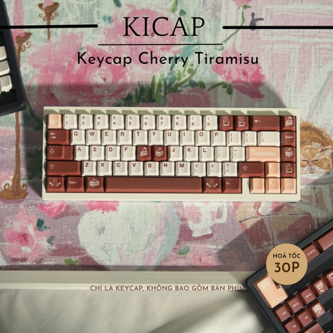 Bộ keycap Cherry Tiramisu