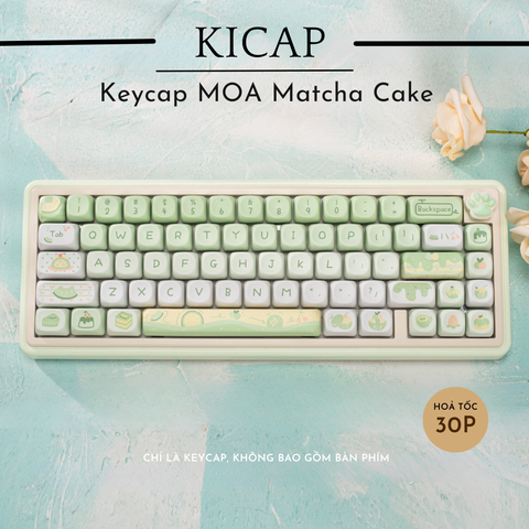 Bộ keycap MOA Matcha Cake