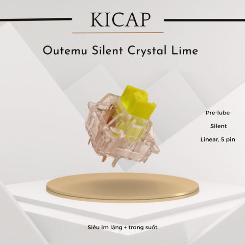 Switch Outemu Silent Crystal Lime