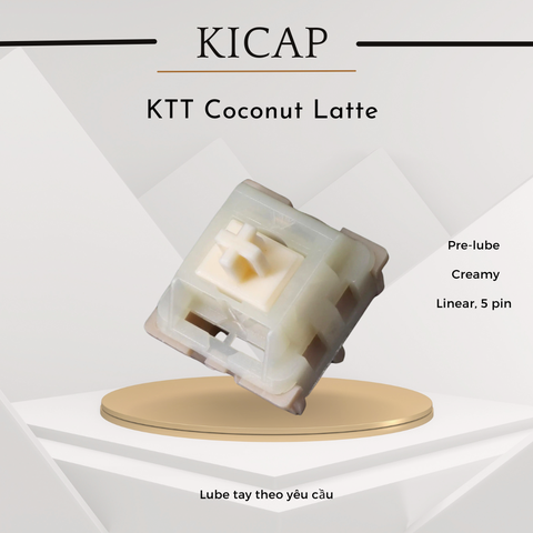 Switch KTT Coconut Latte v2 - Creamy sound
