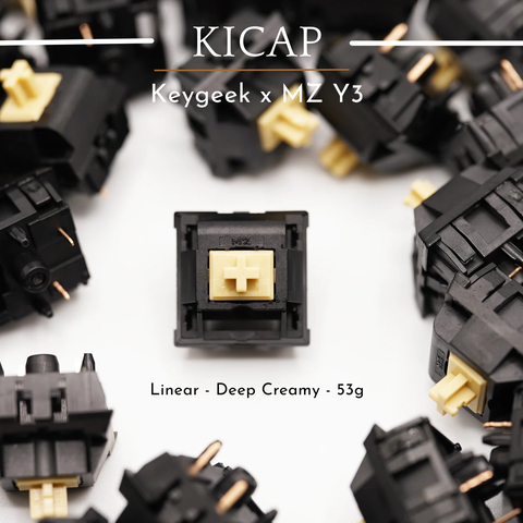 Switch Keygeek x MZ Y3 - Linear, âm deep creamy