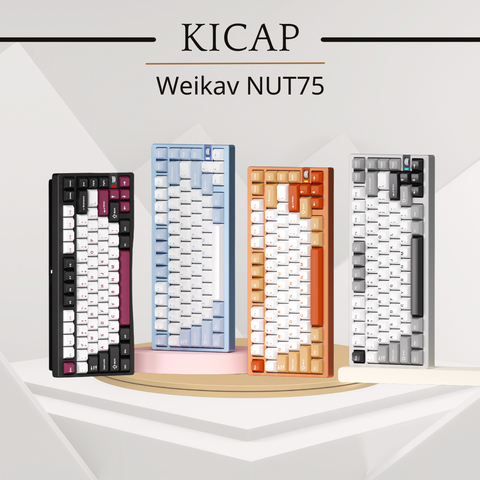 Weikav NUT75 - Bàn phím cơ khung nhôm CNC thế hệ mới
