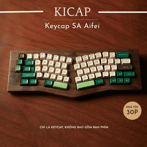 Bộ keycap SA Aifei PBT doubleshot