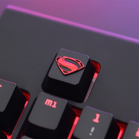 Keycap Superman hợp kim nhôm