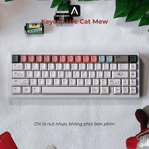 Bộ keycap Ure Cat Mew