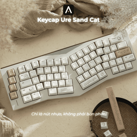 Bộ keycap Ure Sand Cat
