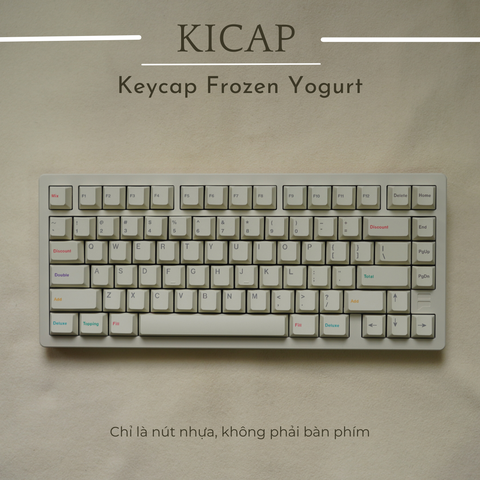Bộ keycap Frozen Yogurt