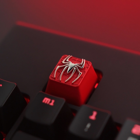 Keycap Spider-man hợp kim nhôm