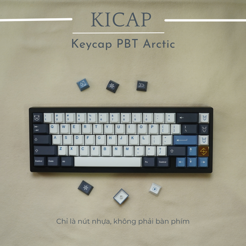 Bộ keycap Arctic PBT Dyesub