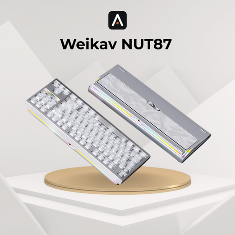 Weikav NUT87 - Bàn phím cơ khung nhôm TKL quốc dân mới