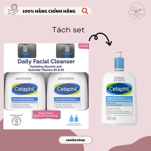 [CETAPHIL] Sữa rửa mặt dịu lành Gentle Skin Cleanser