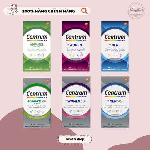 [CENTRUM] Vitamin tổng hợp