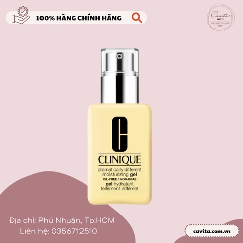 [CLINIQUE] Gel Dưỡng Ẩm Dành Cho Da Dầu, Hỗn Hợp Dầu 125ml