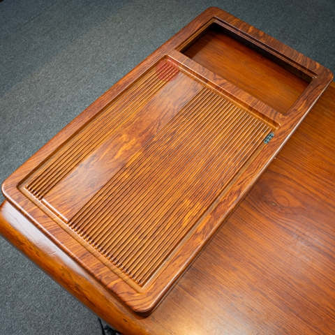 KHAY TRÀ GỖ MÀU HƯƠNG CAO CẤP (87x45x5 CM)