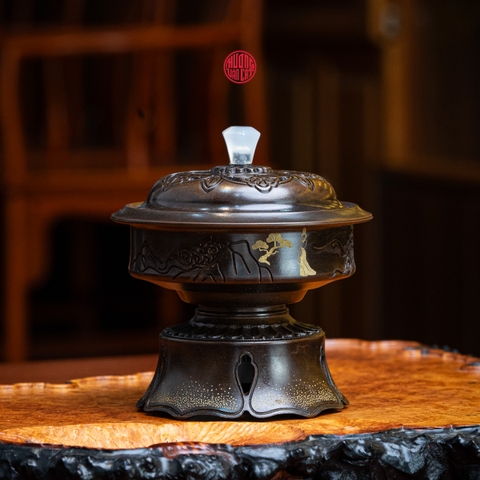 LƯ ĐỒNG CAO CẤP THÂN XOAY NẮP NGỌC