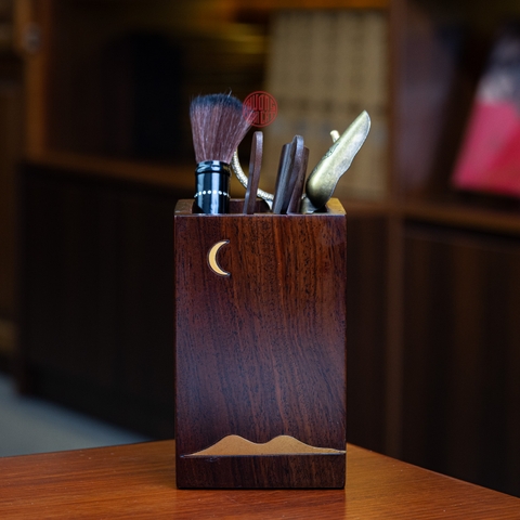 BỘ TRÀ CỤ NHIỀU MÓN HÌNH VUÔNG KHẮC SƠN NGUYỆT