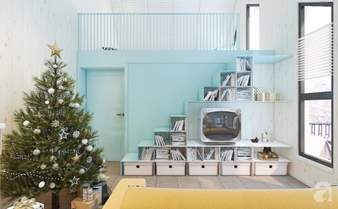 Tư vấn cải tạo phòng chưa đến 20m² thành căn hộ khép kín cho gia đình 3 người