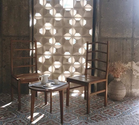 Cách xây gạch thông gió bánh ú