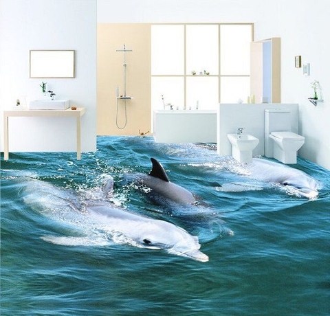 Gạch lát nền 3D và ứng dụng thực tế trong xây dựng