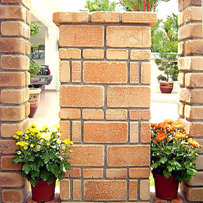 Một số mẫu ứng dụng của gạch tuynel trong việc trang trí nhà ở