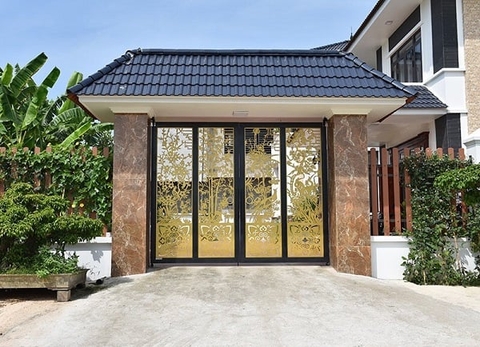 CÁCH LỢP NGÓI CỔNG ĐẸP