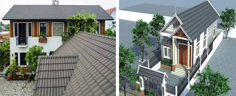 Chọn ngói lợp để ngôi nhà thêm sang trọng