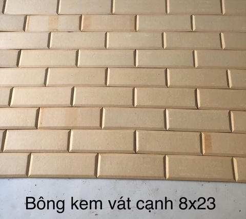Bông kem vát cạnh 8x23